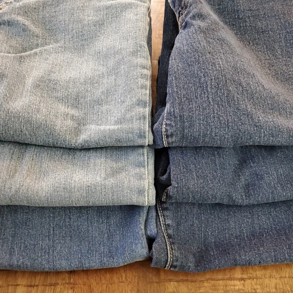 Boy's Sonoma Straight Leg Jeans Bundle ● Size 16 ● Light Wash / Medium / Dark - Picture 2 of 11